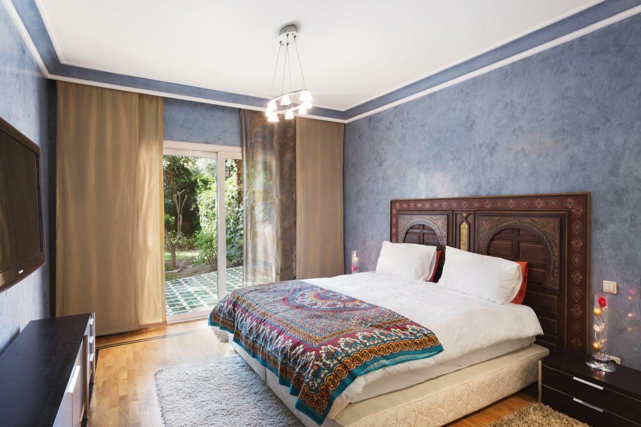 The Ruby With Private Swimming Pool - Hivernage Quarter - By Goldex Marrakech Apartment